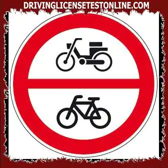 Da li ovaj znak zabranjuje ulazak bicikla ili mopeda? ?
