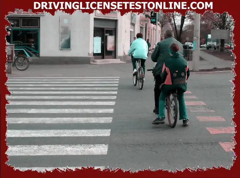 Ar galima dviračiu gabenti paveikslėlyje parodytą keleivį ?
