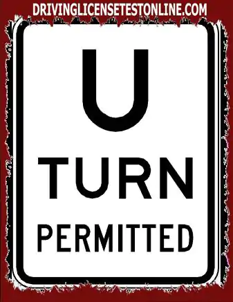 When can you do a U-turn at traffic lights ?