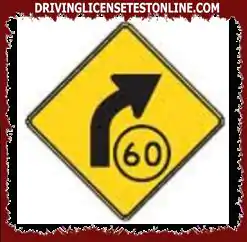 Jūs braucat pa automaģistrāli, braucot ar ātrumu 80 km / h ., kad redzat šo zīmi, kas jums jādara ?