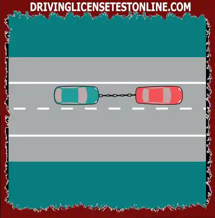 A car pulls another car using a tow rope. How much diameter can a line ? be?