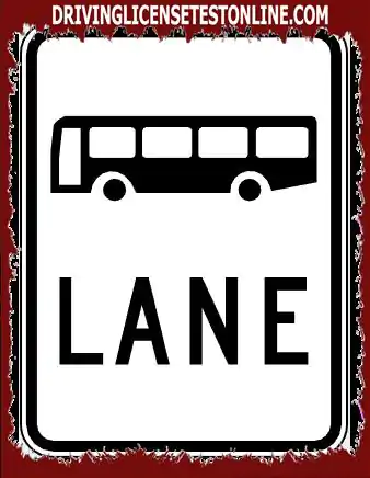 You need to enter a bus lane to turn left. How far are you allowed to drive in this lane ?