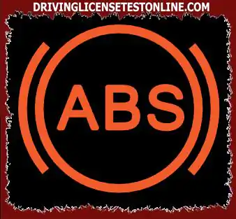 How should you perform emergency braking in a car equipped with ABS ?