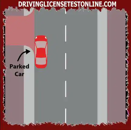 Khi nào bạn có thể đậu xe qua đường lái xe ?