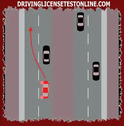 Meg tud-e előzni egy autót balra, ha egynél több sáv halad az Ön irányába ?