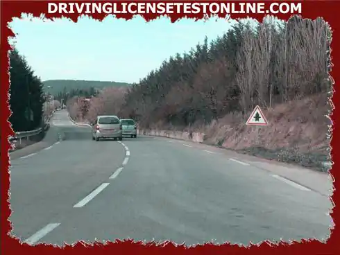 I can follow this car overtaking: