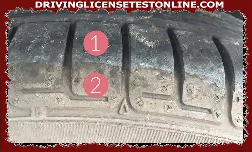 Where is the tread of this tire located ?