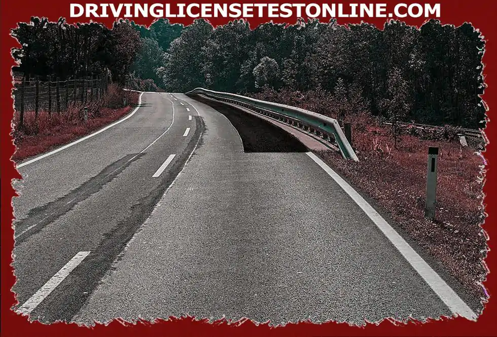 You are riding your motorcycle here . What kind of driving characteristics should you expect ?
