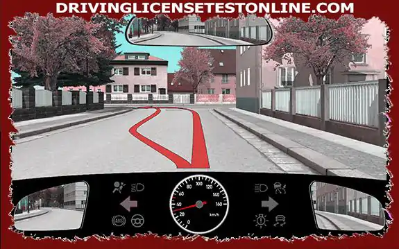 איזה קו נהיגה אתה צריך לשמור כדי לפנות שמאלה ?