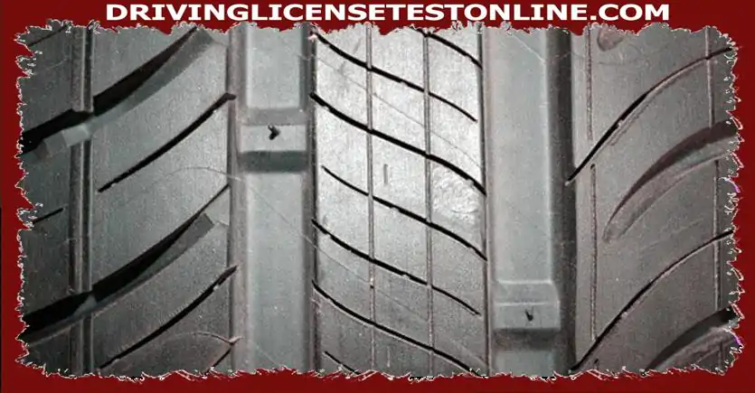 En los neumáticos de un automóvil, la altura de los indicadores de desgaste es: