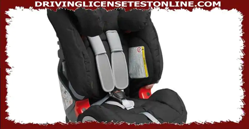 You must transport a child who is under 1m35, do you need a child seat ?