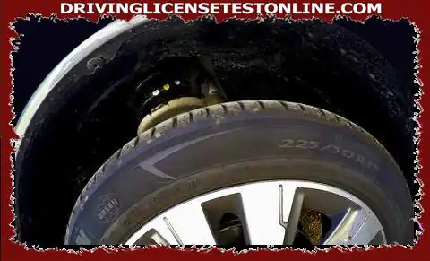 A marca verde no pneu indica
