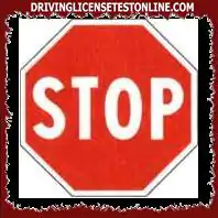 The sign shown forces you to stop at the transverse stop strip and give way