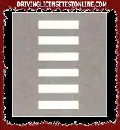 The horizontal markings shown oblige you to slow down and give way to pedestrians crossing