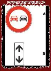 Signālu A- var atkārtot pēc katra krustojuma ar papildu paneli B-