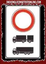 The sign shown indicates a parking space for trucks and lorries