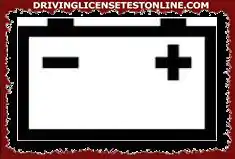 A red light marked with the symbol in the figure, if lit while driving, indicates that...