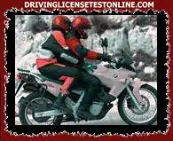If you are transporting a passenger on your motorcycle, how the passenger should travel ?