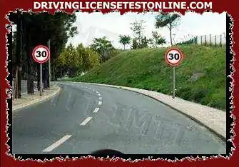 Вертикальний знак дозволяє їхати зі швидкістю 40 км...