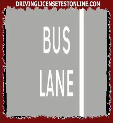 The bus sign does not show any hours of operation. When is the bus lane in operation ?
