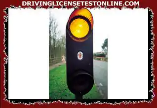 You just passed these warning lights. What danger do you expect to see next ?
