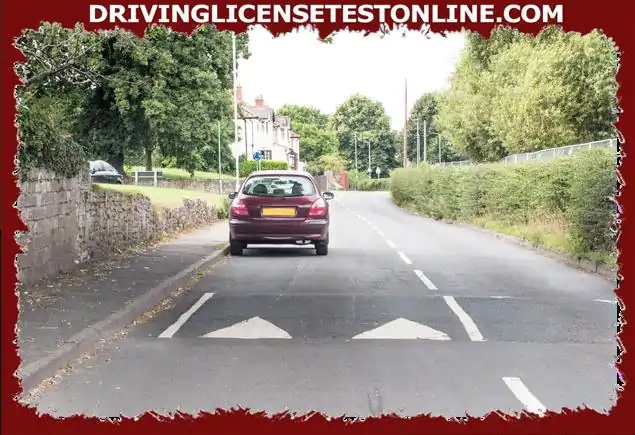 How you should drive in areas with traffic calming measures ?
