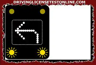 Cosa dovresti fare quando vedi questo segnale mentre viaggi lungo un'autostrada?