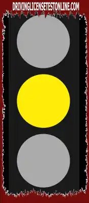 You see this traffic light in front of you. Any light or lights will turn on after that ?