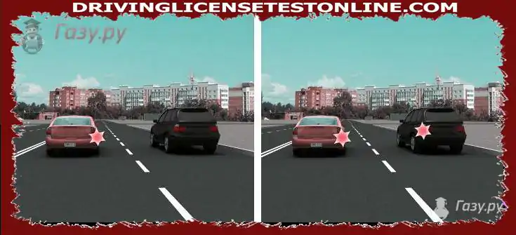 Po ľavom jazdnom pruhu sa chystáte prestúpiť do pravého jazdného pruhu. . Ktorý z obrázkov ukazuje situáciu, v ktorej ste povinní dať prednosť v jazde ?