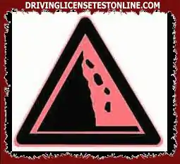 The meaning of this sign is to remind the vehicle driver that the road ahead is a dangerous...