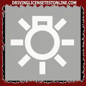 What does this symbol mean on the dashboard of a motor vehicle (as shown in the picture)?