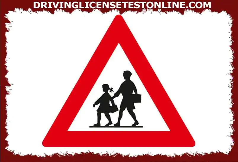 Për cilat rreziqe jeni vënë në dijeni nga kjo shenjë e trafikut ?