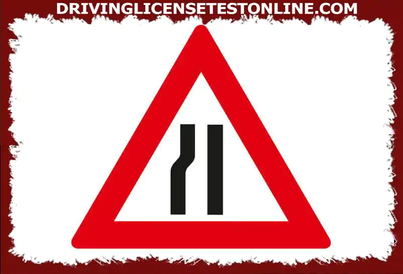 Возите се отвореним путем и видите овај саобраћајни знак . Колико је удаљена опасна зона ?