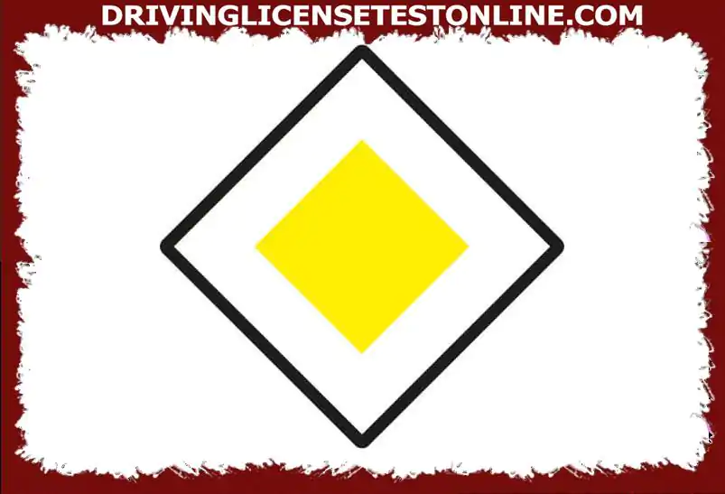 What does this traffic sign indicate ?