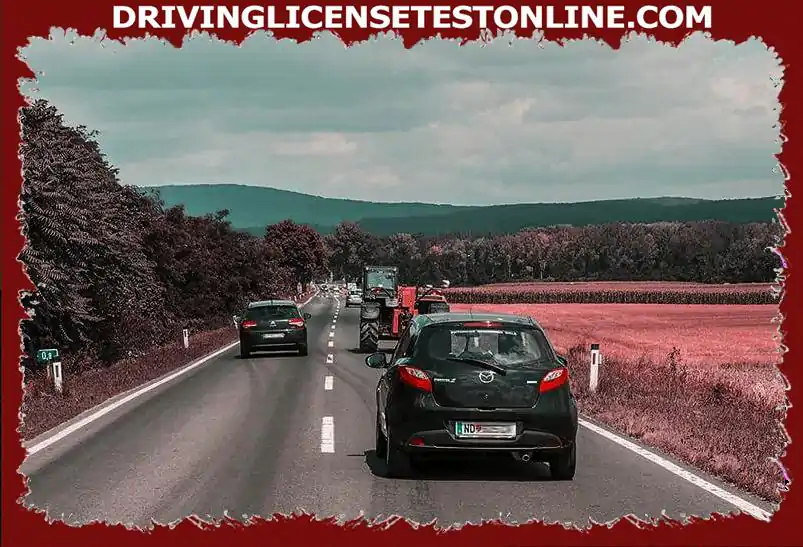 You are driving on this open road at about 20 km / h . Why you will not overtake here ?