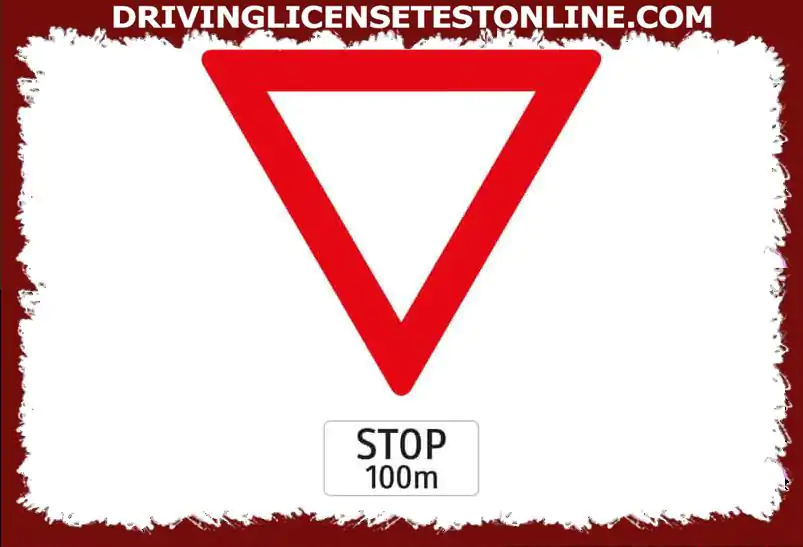 Çfarë do të thotë për ju kjo shenjë e trafikut me shenjë shtesë ?
