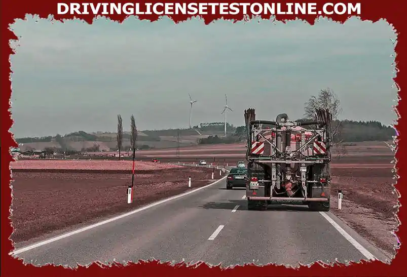 The machine in front of you is traveling at 40 km / h . You want to overtake . Why is a...