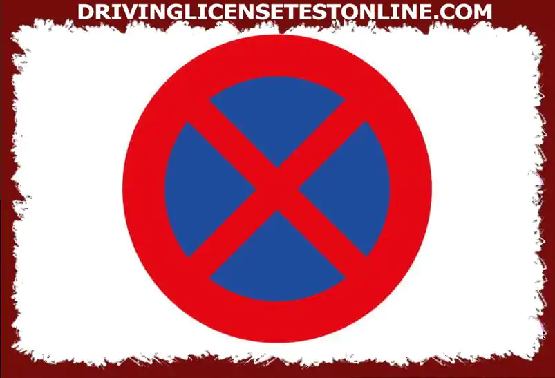 Are you allowed to carry out a loading activity in the area of ​​this traffic sign ?