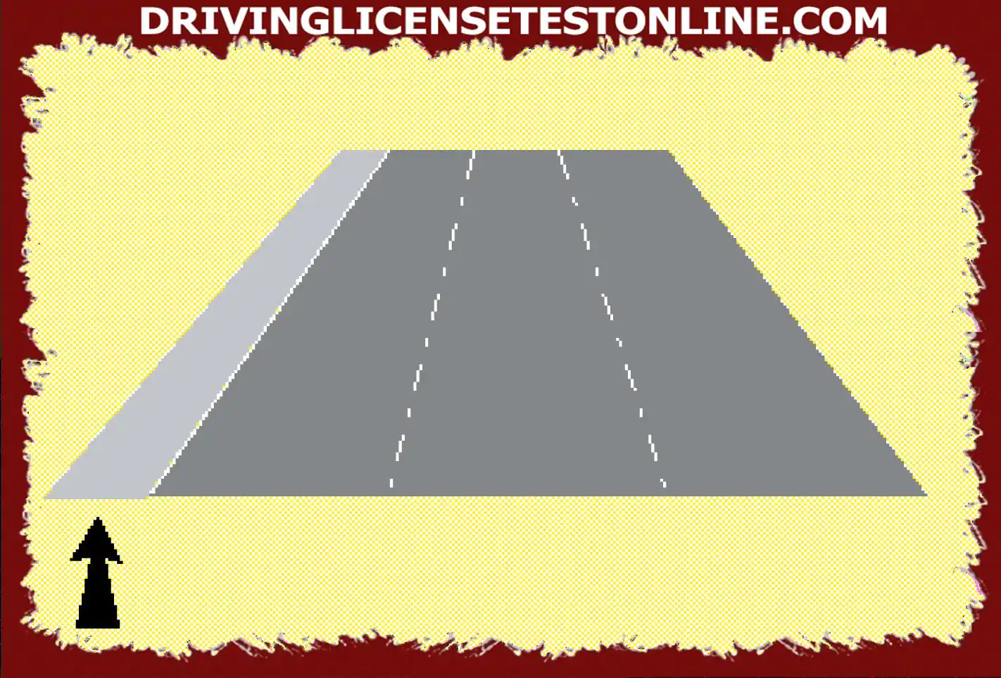 На магистрали сте у магли . Леву ивицу аутопута можете препознати рефлектујућим клиновима . Које су боје ?