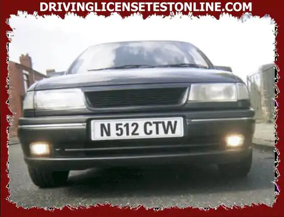 You are driving with your front fog lights on. . The previously mist has now cleared. What...