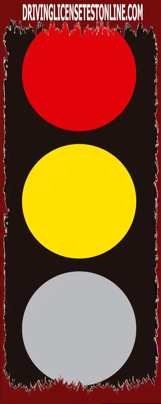 Què heu de fer quan us acosteu a semàfors on el vermell i l’ambre apareixen junts ?