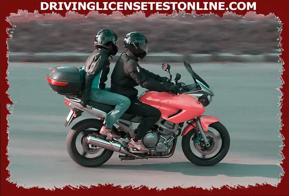 This rider will considerably slow down the speed of the motorcycle, how will he signal...