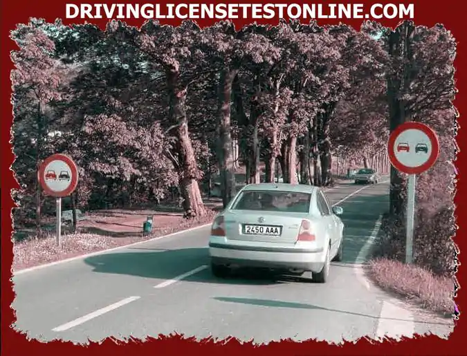 000 kg . M . M .従来の道路でトラックを運転する場合、標識を考慮して、車両を前方にどれだけ離す必要がありますか?