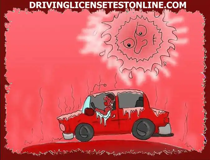 Vad kan man göra för att undvika värmeeffekter under körning ?