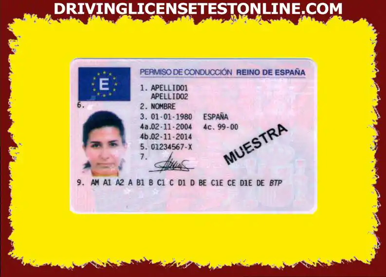 Према шпанском моделу „дозволе и дозволе за вожњу по тачкама“ :