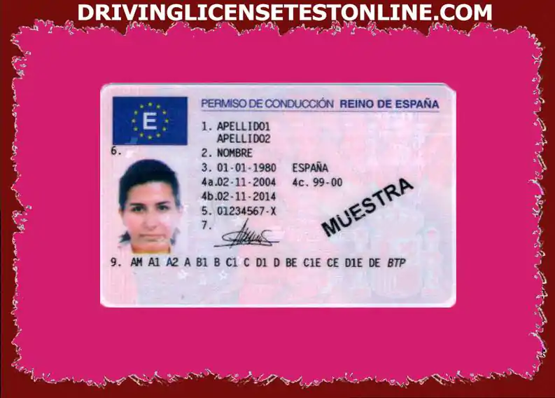 Enligt systemet med tillstånd och körkort med poäng i Spanien är giltigheten av tillstånd och körningar att köra . . .