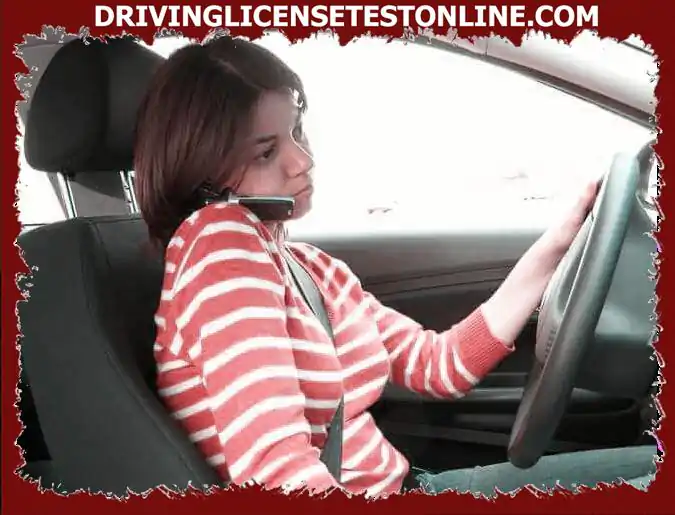 Att använda mobiltelefon under körning är alltid farligt ?