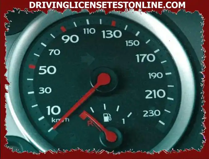 Aby bezpiecznie jeździć, należy spojrzeć na prędkościomierz ?