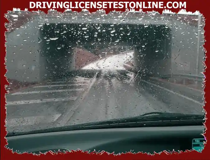 Driving in adverse weather conditions can decrease the responsiveness of the driver ?