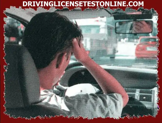Стрес може проузроковати сметњу возачу ?